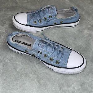 Size 7 blue converse